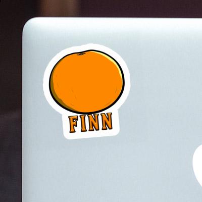 Orange Sticker Finn Notebook Orange Sticker Finn Gift package Image