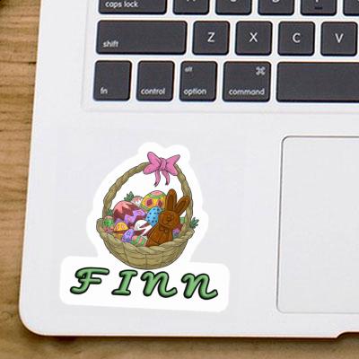 Finn Autocollant Nid de Pâques Laptop Finn Autocollant Nid de Pâques Laptop Image