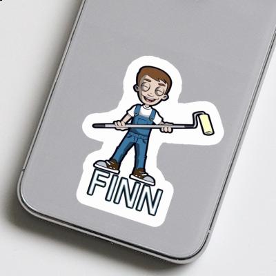 Aufkleber Finn Maler Notebook Image