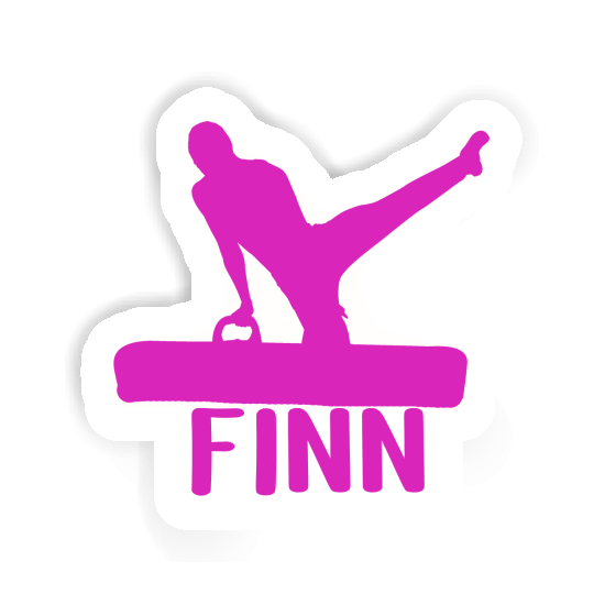 Autocollant Finn Gymnaste Laptop Autocollant Finn Gymnaste Laptop Image