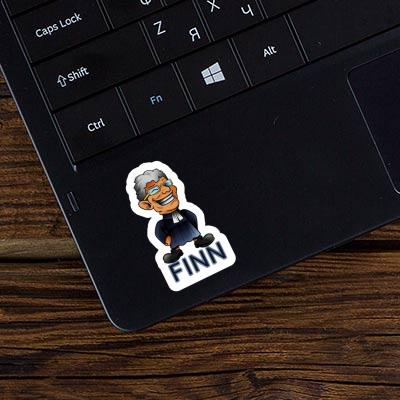 Priest Sticker Finn Laptop Priest Sticker Finn Laptop Image