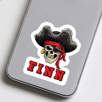 Pirate Autocollant Finn Pirate Autocollant Finn Image