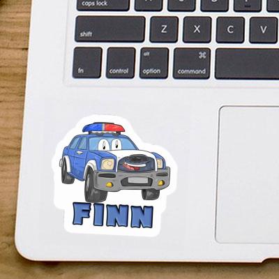 Finn Aufkleber Polizeiauto Laptop Finn Aufkleber Polizeiauto Laptop Image