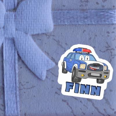 Finn Aufkleber Polizeiauto Notebook Finn Aufkleber Polizeiauto Gift package Image