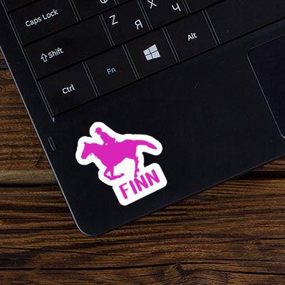 Horse Rider Sticker Finn Notebook Horse Rider Sticker Finn Notebook Image