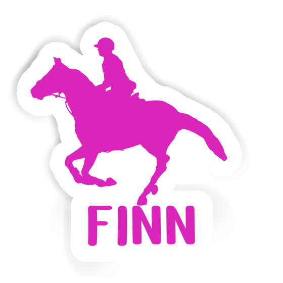 Finn Autocollant Cavalière Notebook Finn Autocollant Cavalière Notebook Image