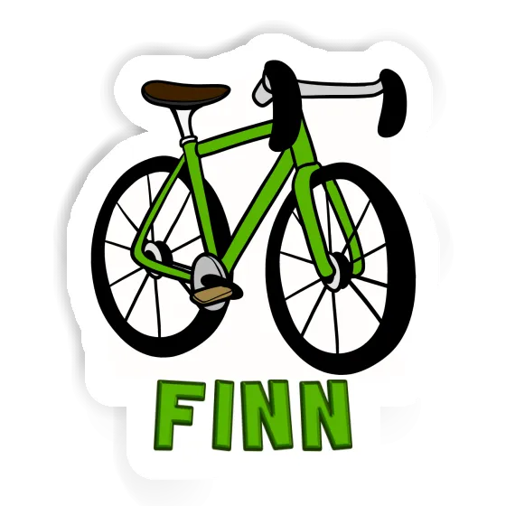 Finn Aufkleber Rennfahrrad Notebook Image