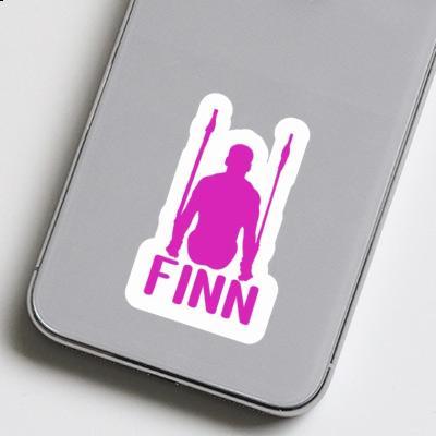 Finn Sticker Ring gymnast Notebook Finn Sticker Ring gymnast Notebook Image