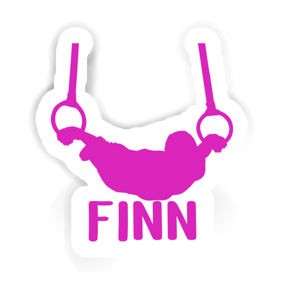 Finn Autocollant Gymnaste aux anneaux Laptop Finn Autocollant Gymnaste aux anneaux Laptop Image