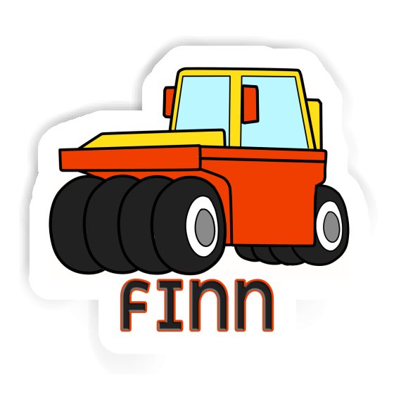 Autocollant Rouleau à pneus Finn Gift package Image