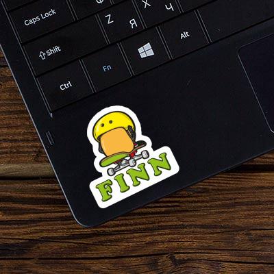 Autocollant Œuf Finn Notebook Autocollant Œuf Finn Gift package Image