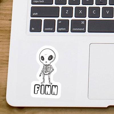 Finn Autocollant Squelette Laptop Finn Autocollant Squelette Laptop Image