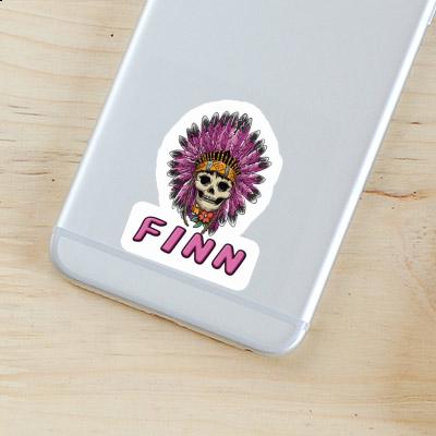 Autocollant Finn Lady Tête de mort Notebook Autocollant Finn Lady Tête de mort Gift package Image