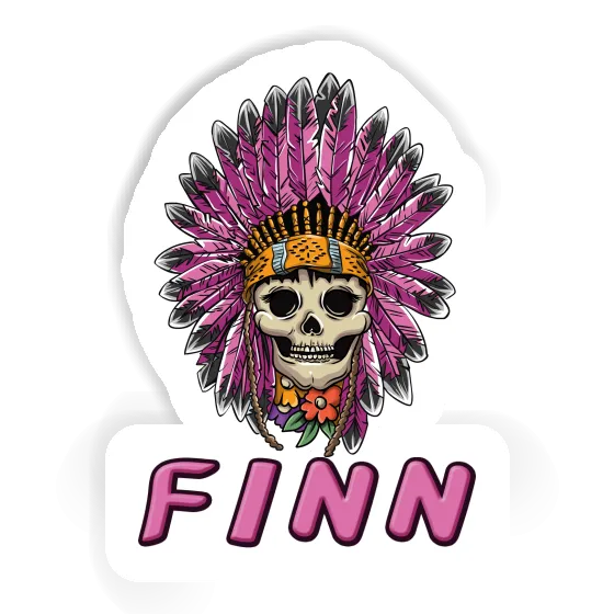 Sticker Ladys Skull Finn Sticker Ladys Skull Finn Image