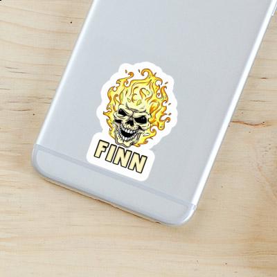 Autocollant Tête de feu Finn Autocollant Tête de feu Finn Image