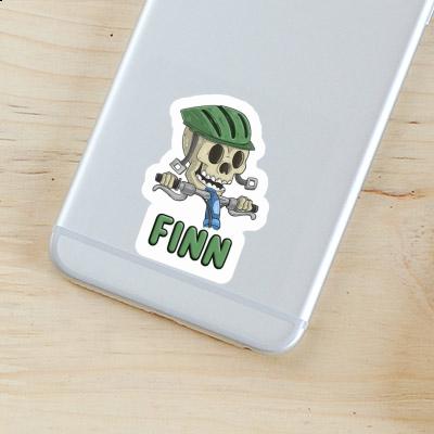 Mountainbiker Sticker Finn Notebook Mountainbiker Sticker Finn Notebook Image