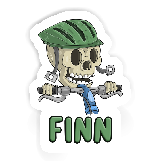 Mountainbiker Sticker Finn Laptop Mountainbiker Sticker Finn Laptop Image