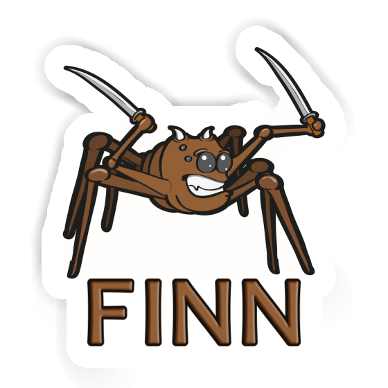 Autocollant Araignée de combat Finn Autocollant Araignée de combat Finn Image