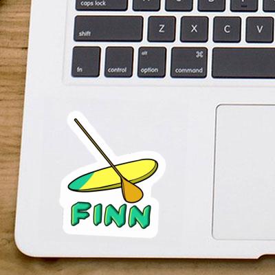 Stand Up Paddle Sticker Finn Notebook Stand Up Paddle Sticker Finn Gift package Image