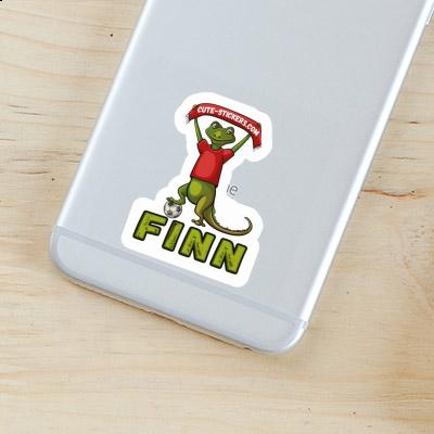 Aufkleber Finn Eidechse Notebook Aufkleber Finn Eidechse Gift package Image