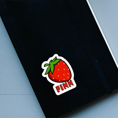 Sticker Strawberry Finn Gift package Image