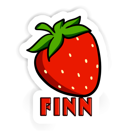 Sticker Strawberry Finn Gift package Image