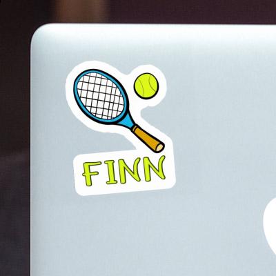Tennisschläger Sticker Finn Laptop Tennisschläger Sticker Finn Laptop Image
