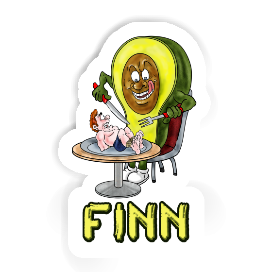 Autocollant Avocat Finn Laptop Autocollant Avocat Finn Laptop Image
