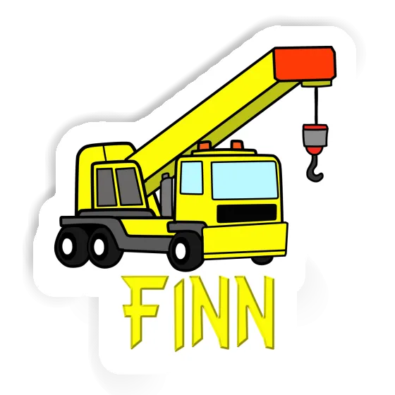 Crane Sticker Finn Crane Sticker Finn Image