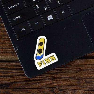 Aufkleber Finn Wakeboard Notebook Aufkleber Finn Wakeboard Notebook Image