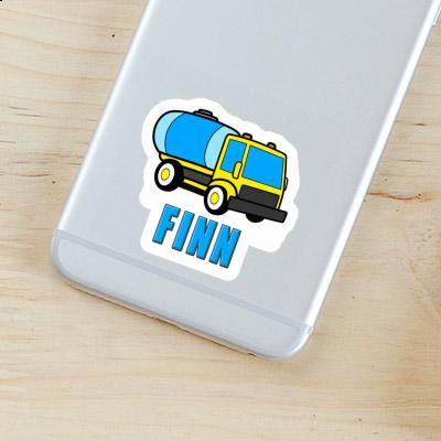 Autocollant Finn Camion d'eau Notebook Autocollant Finn Camion d'eau Gift package Image