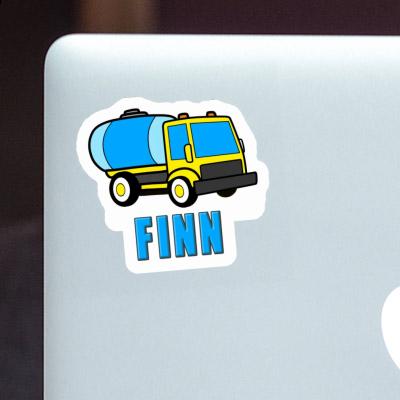 Autocollant Finn Camion d'eau Notebook Autocollant Finn Camion d'eau Gift package Image