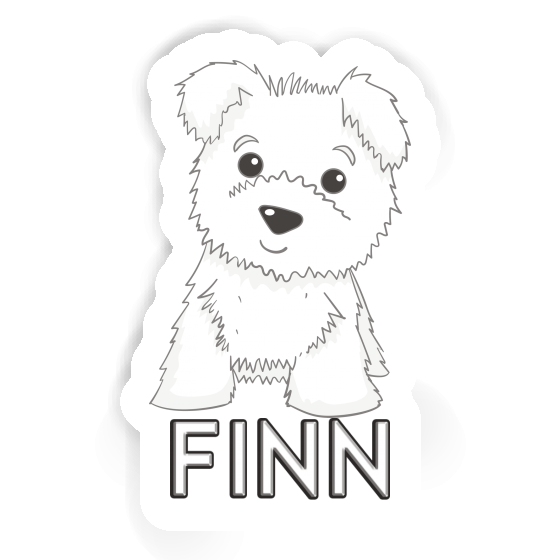 Aufkleber Finn Terrier Laptop Aufkleber Finn Terrier Laptop Image