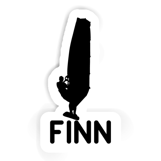 Autocollant Finn Windsurfer Autocollant Finn Windsurfer Image