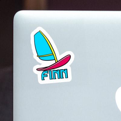 Autocollant Planche de windsurf Finn Autocollant Planche de windsurf Finn Image