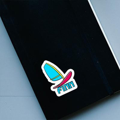 Autocollant Planche de windsurf Finn Notebook Autocollant Planche de windsurf Finn Gift package Image