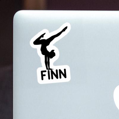 Sticker Finn Yoga Woman Gift package Image