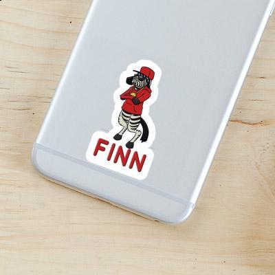 Autocollant Finn Zebra Laptop Autocollant Finn Zebra Laptop Image