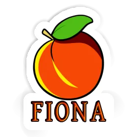 Fiona Sticker Apricot Image