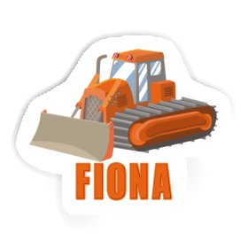 Sticker Excavator Fiona Image