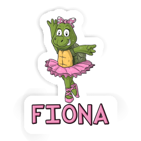 Tortue Autocollant Fiona Image