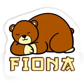 Sticker Bear Fiona Image