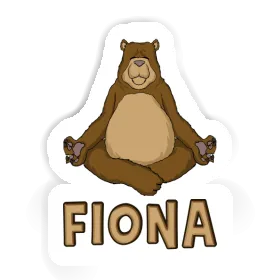 Fiona Sticker Bear Image