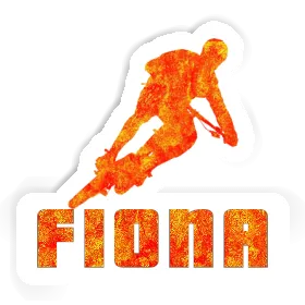 Biker Sticker Fiona Image