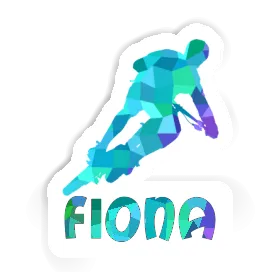 Sticker Fiona Biker Image