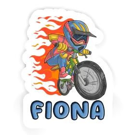 Fiona Sticker Freeride Biker Image