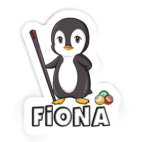 Fiona Sticker Billiards Player Image