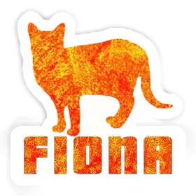 Sticker Fiona Cat Image