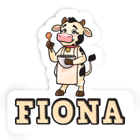 Sticker Cow Fiona Image