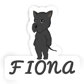 Sticker Fiona Giant Schnauzer Image